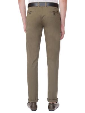 green cotton chinos - 15490974 - Standard Image - 2