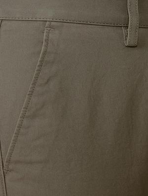 green cotton chinos - 15490974 - Standard Image - 4
