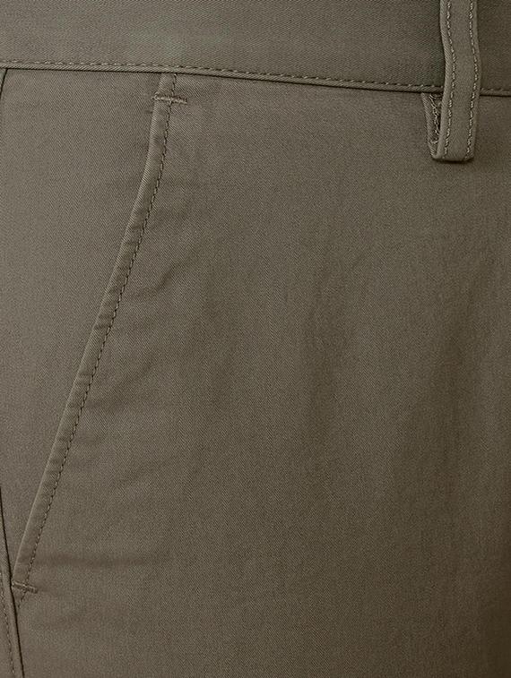 green cotton chinos - 15490974 - Zoom Image - 4