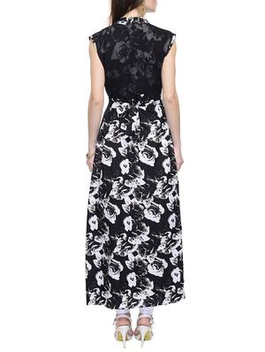 floral layered belted dress - 15491012 - Standard Image - 3