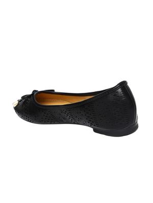 black slip on ballerinas - 15492074 - Standard Image - 3