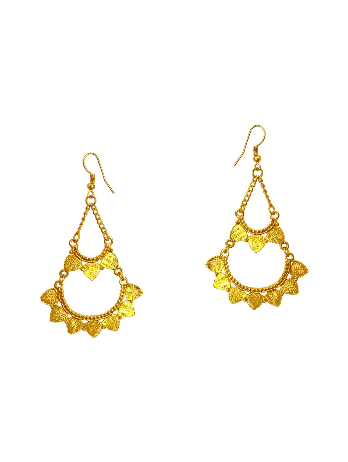 Gold Tone Drop Earrings - 15492510 - Zoom Image - 1