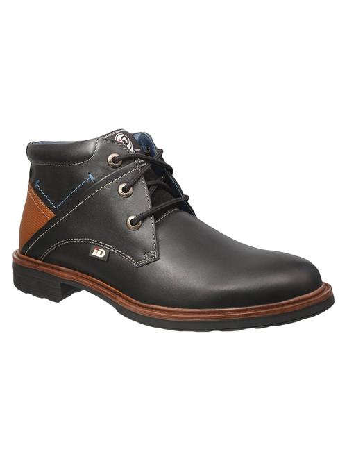 black Leather low ankle boots - 15492614 - Very Small Image - 1