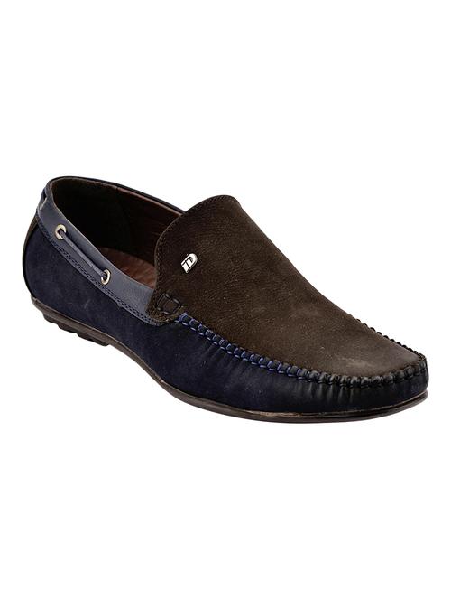 multi colored Leather slip on loafers - 15492660 - Very Small Image - 1
