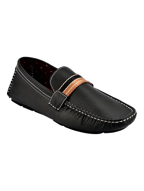black Leather slip on loafers - 15492672 - Very Small Image - 1