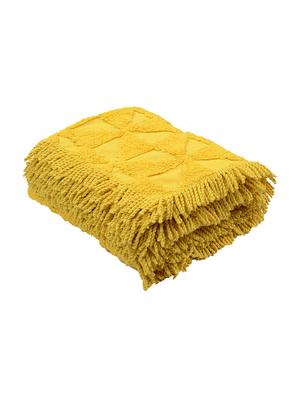 soft cotton unique design tufted set of 2 throws - 15493307 - Standard Image - 3