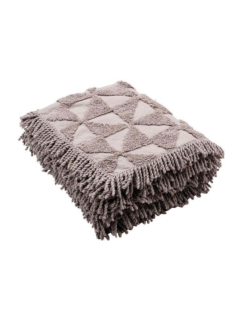 soft cotton unique design tufted set of 2 throws - 15493310 - Zoom Image - 3