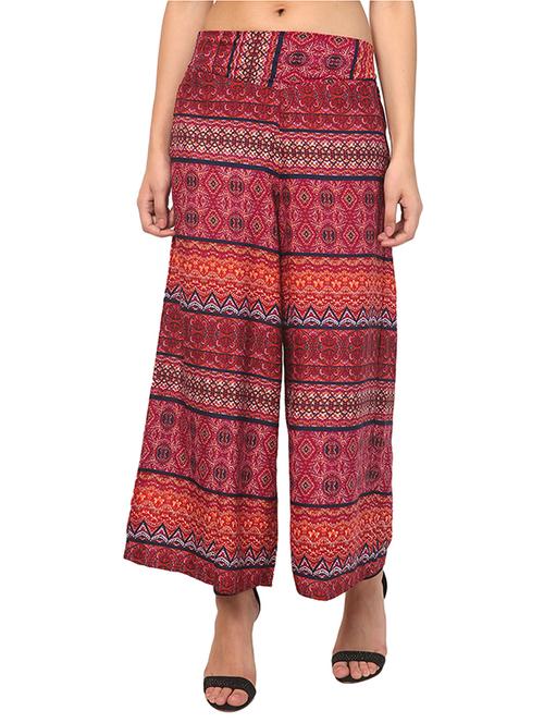mid waist straight palazzo - 15493813 - Standard Image - 1
