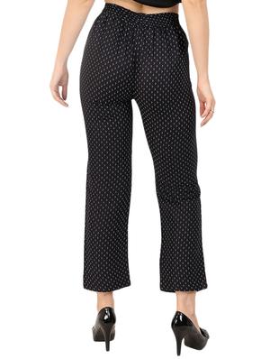 flat front printed trouser - 15493839 - Standard Image - 3