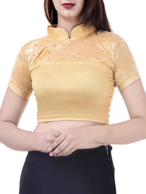 embroidered stitched blouse - 15494111 - Very Small Image - 1