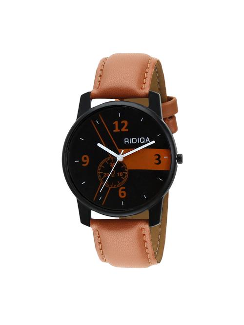 Ridiqa Round dial analog watch -RD-176 - 15494240 - Very Small Image - 1