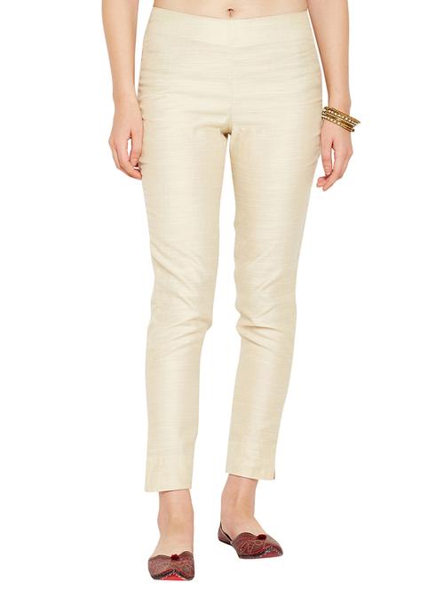 flat front solid trouser - 15494243 - Standard Image - 1