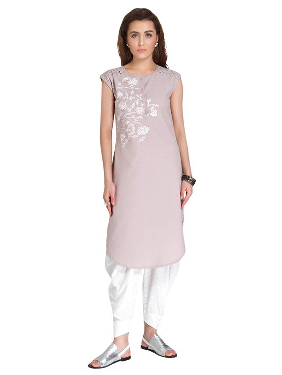 Straight printed kurta - 15494852 - Zoom Image - 1