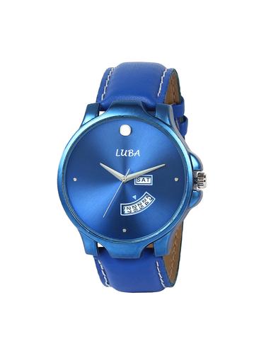 Luba Leather strap Analogue Watch - 15495173 - Very Small Image - 1