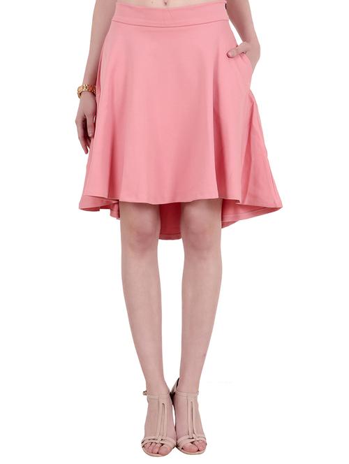 mid waist asymmetric skirt - 15495178 - Very Small Image - 1