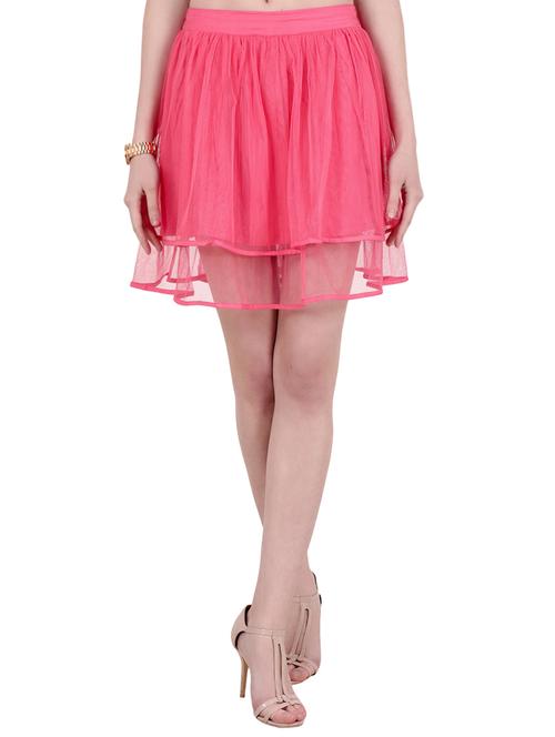 mid waist layered skirt - 15495180 - Standard Image - 1