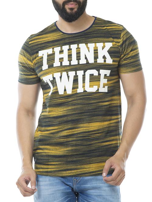 multi colored cotton all over print t-shirt - 15495651 - Standard Image - 1