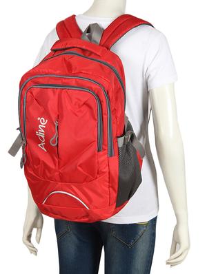 red polyester backpack - 15495878 - Standard Image - 6