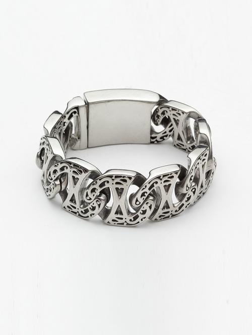 silver metal bracelet - 15496373 - Very Small Image - 1