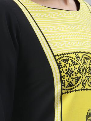 printed straight kurta - 15496807 - Standard Image - 4