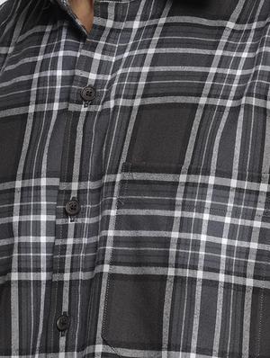 grey cotton casual shirt - 15497338 - Standard Image - 4