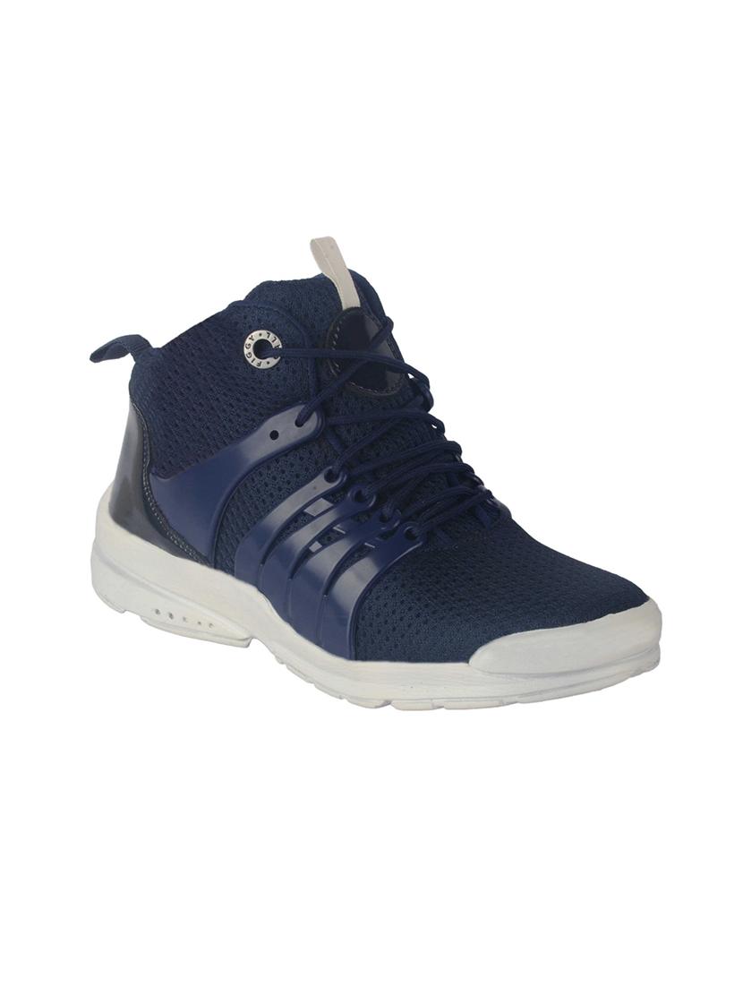 blue Mesh lace up sport shoes - 15497491 - Zoom Image - 1