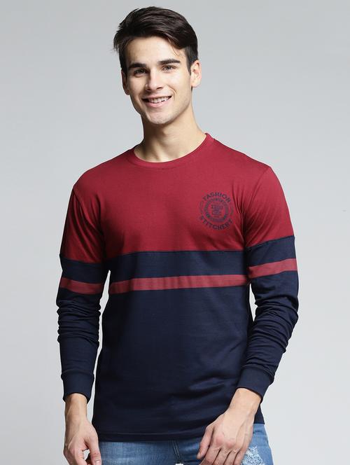 multi colored cotton cut & sew t-shirt - 15497580 - Standard Image - 1