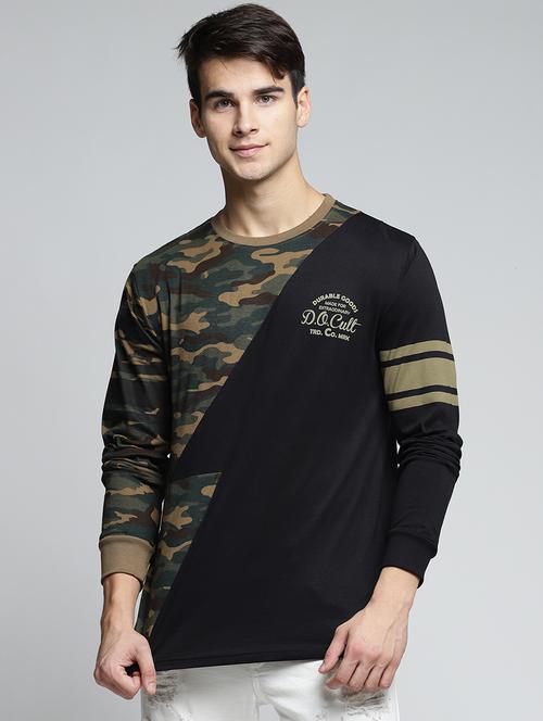 multi colored cotton cut & sew t-shirt - 15497584 - Standard Image - 1