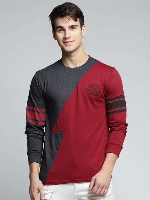 multi colored cotton cut & sew t-shirt - 15497585 - Very Small Image - 1