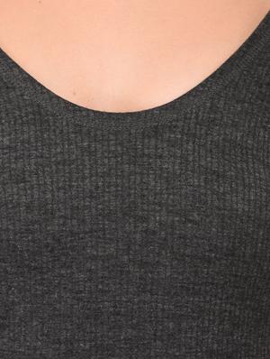 grey woolen thermal top - 15498042 - Standard Image - 4