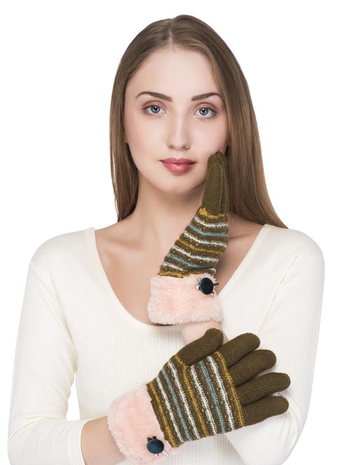 multi colored acrylic gloves - 15498056 - Standard Image - 1