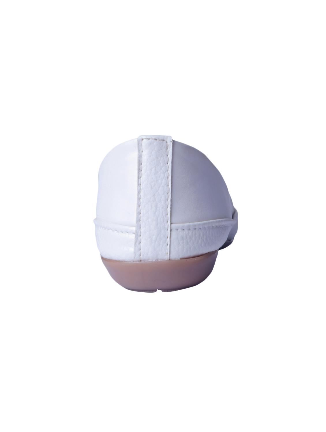 white slip on ballerinas - 15498155 - Zoom Image - 3