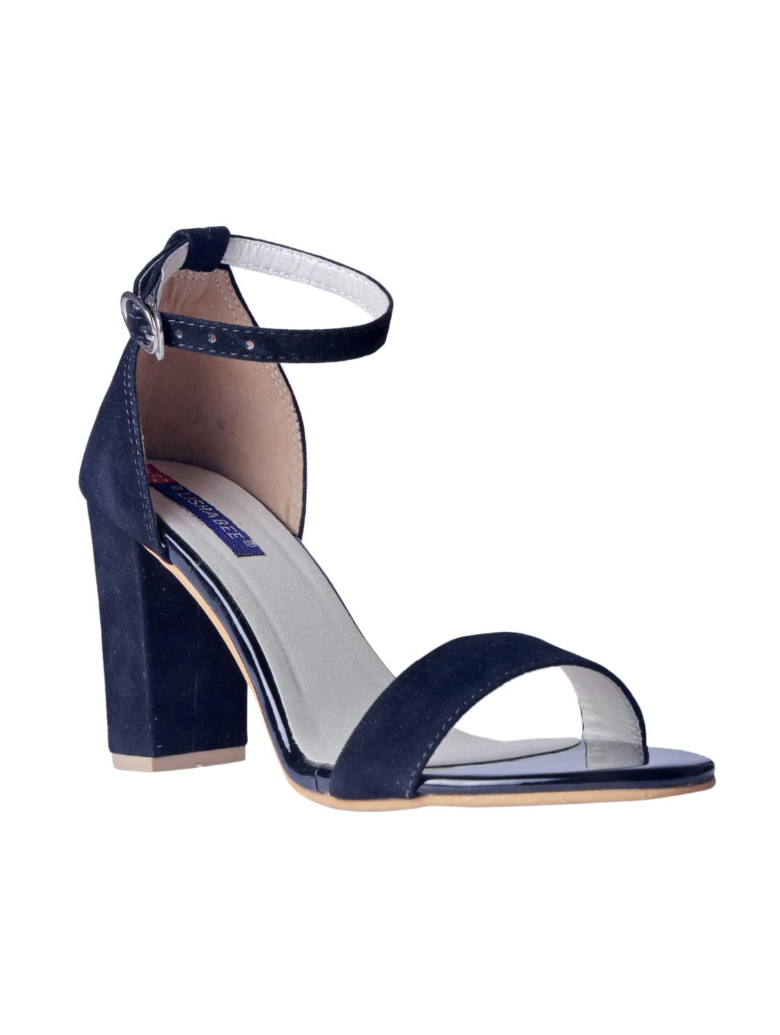 black ankle strap sandals - 15498169 - Zoom Image - 1