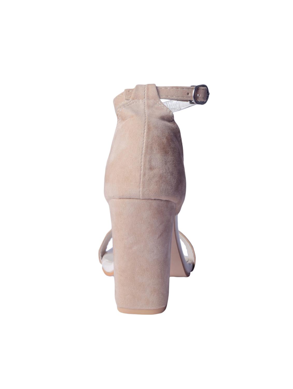 beige ankle strap sandals - 15498170 - Zoom Image - 3