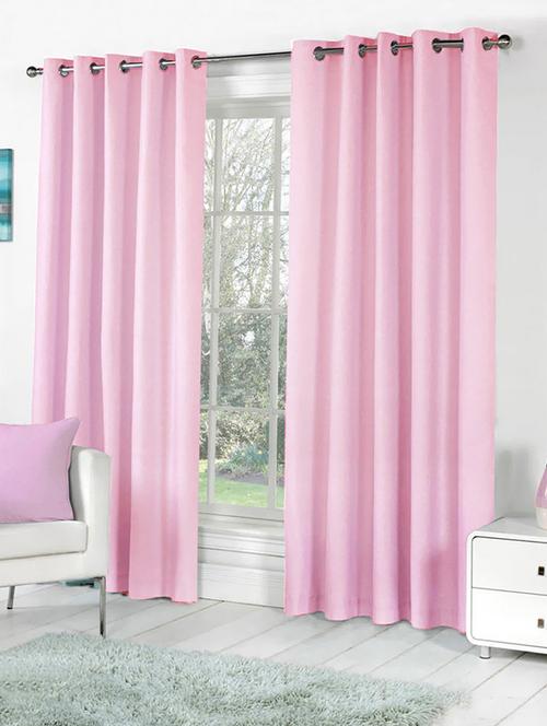 Set of 2 Polyester Long Door Curtains - 15498254 - Standard Image - 1
