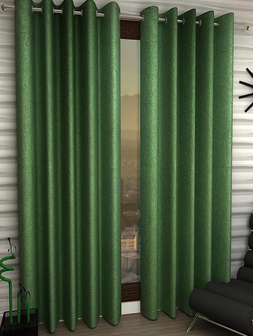 Set of 2 Polyester Long Door Curtains - 15498256 - Standard Image - 1