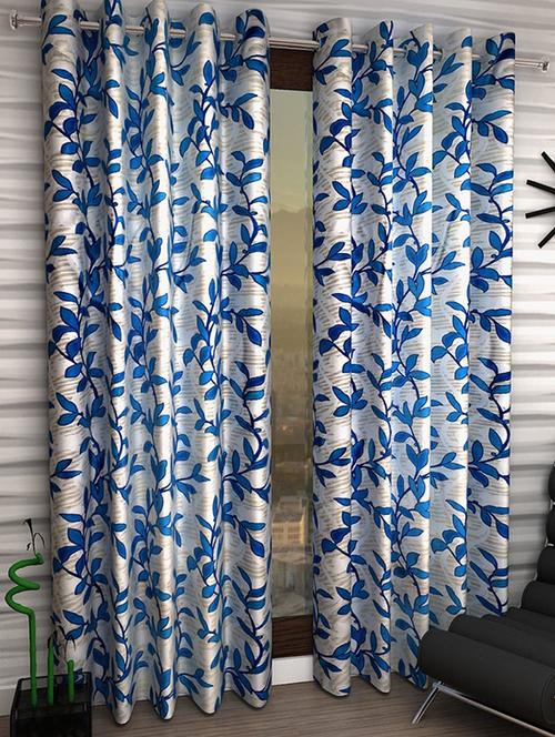 Set of 2 Polyester Long Door Curtains - 15498314 - Standard Image - 1