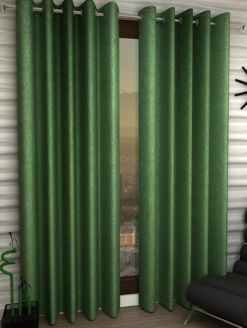 Set of 6 Polyester Long Door Curtains - 15498548 - Standard Image - 1