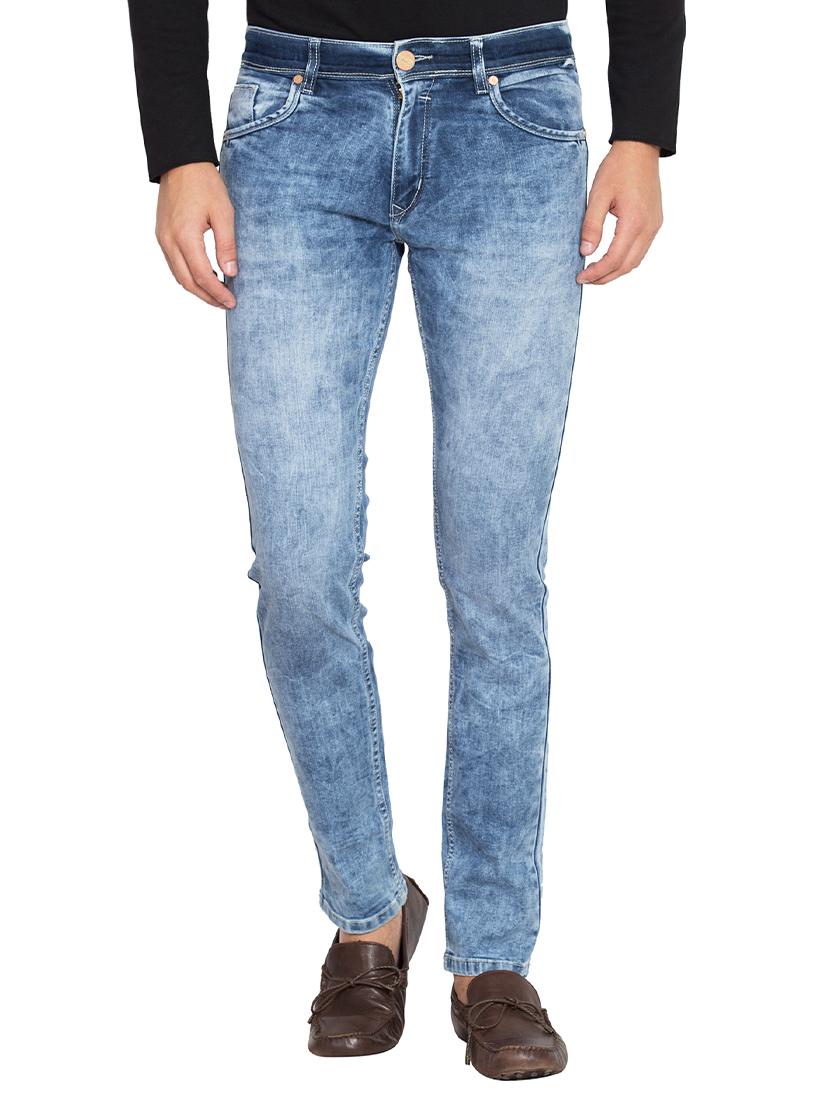 blue denim washed jeans - 15498937 - Zoom Image - 1