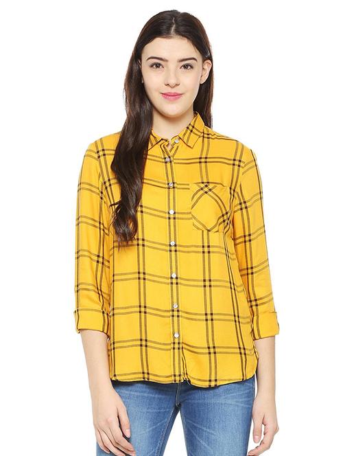 pocket patch checkered shirt - 15498981 - Standard Image - 1