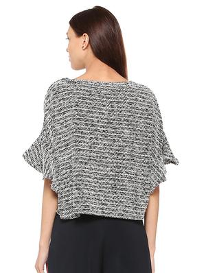 bat wing sleeved regular top - 15499026 - Standard Image - 2