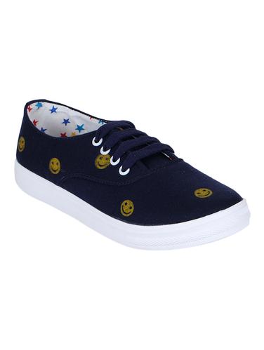 navy lace-up sneakers - 15500147 - Very Small Image - 1