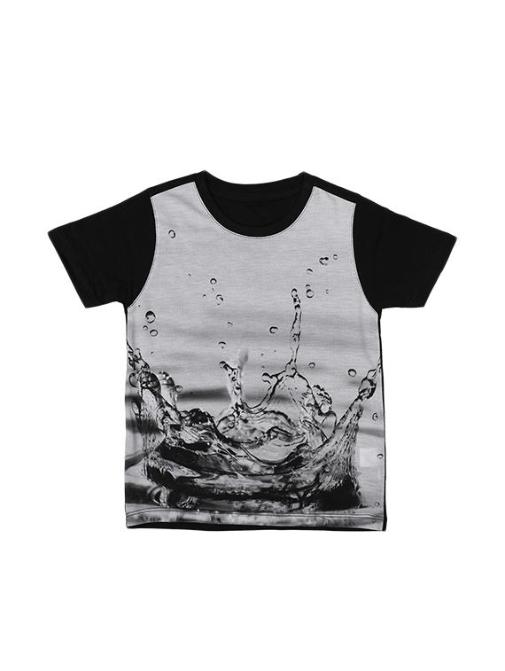 grey cotton tshirt - 15500176 - Zoom Image - 1