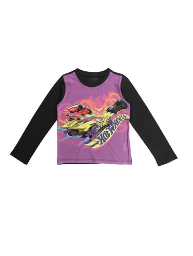 purple cotton tshirt - 15500206 - Very Small Image - 1