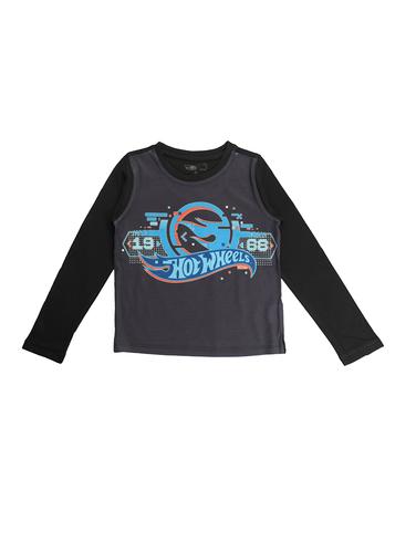 grey cotton t-shirt - 15500208 - Very Small Image - 1