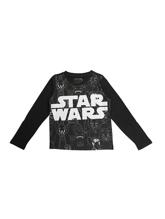 black cotton tshirt - 15500274 - Zoom Image - 1