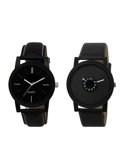 ACNOS Round dial analog watch combo(WAT-LR-05-25-COMBO) - 15500620 - Standard Image - 1