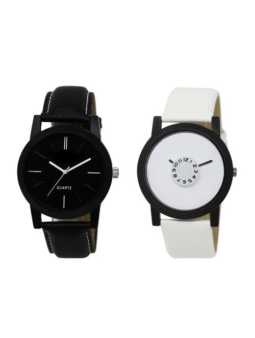 ACNOS Round dial analog watch combo(WAT-LR-05-26-COMBO) - 15500621 - Standard Image - 1