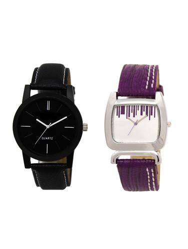 ACNOS Round dial analog watch combo(WAT-LR-05-207-COMBO) - 15500630 - Very Small Image - 1