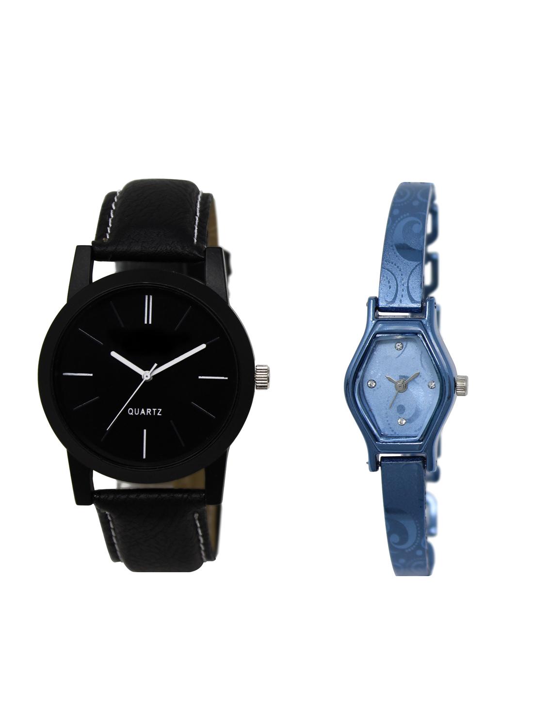 ACNOS Round dial analog couple watch(WAT-LR-05-218-COMBO) - 15500648 - Zoom Image - 1